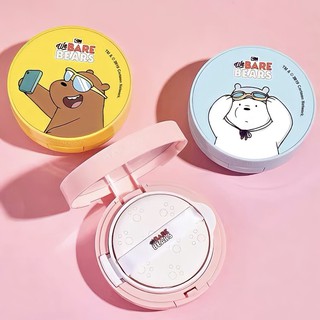 Combo tặng kèm lõi — phấn nước maycreate we bare bears — cushion che khuyết điểm thần thánh