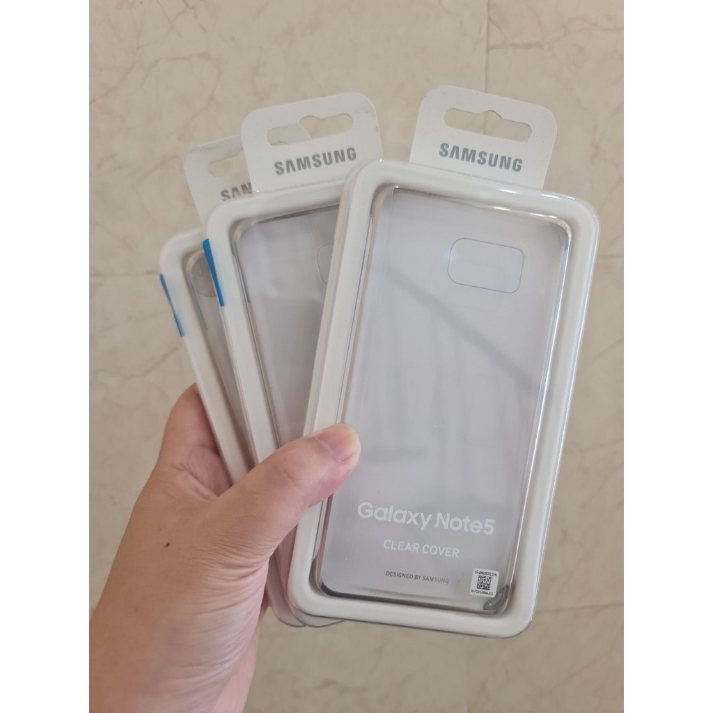 Ốp lưng Clear cover samsung galaxy note 5