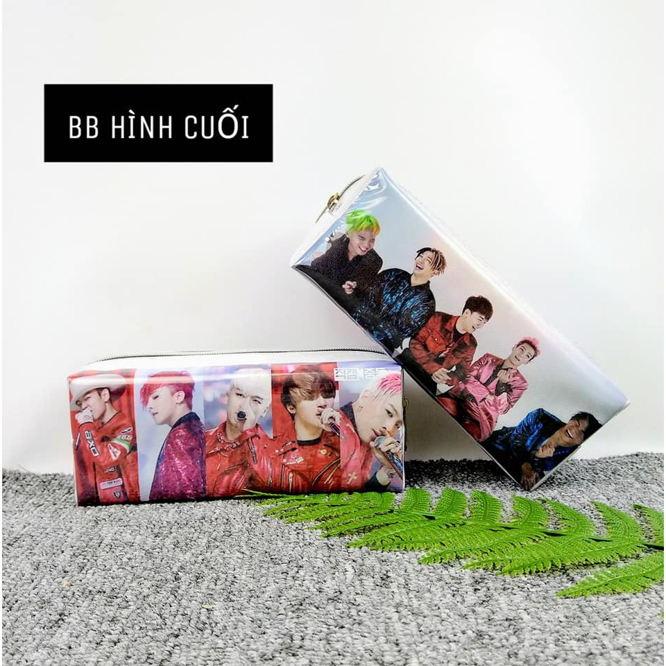 Bóp viết túi đựng bút 4D Kpop BTS, EXID, TWICE, BLACKPINK, GOT7, EXO, TFBOYS, BIGBANG, SEVENTEEN