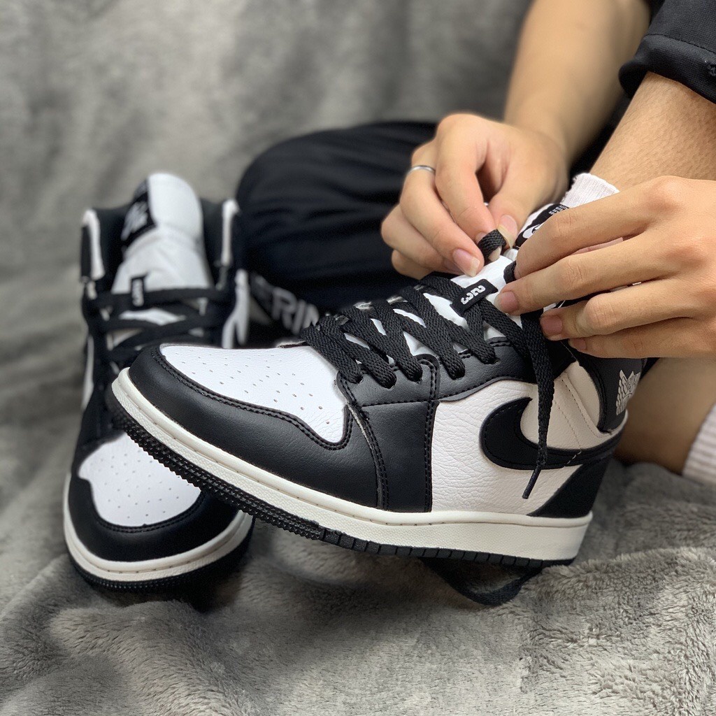 Giày Jordan Cổ Cao Jd 1 Cao Cổ, Jodan Panda Full Size 36 - 43 Hottrend dễ phối đồ Full Bill, Box