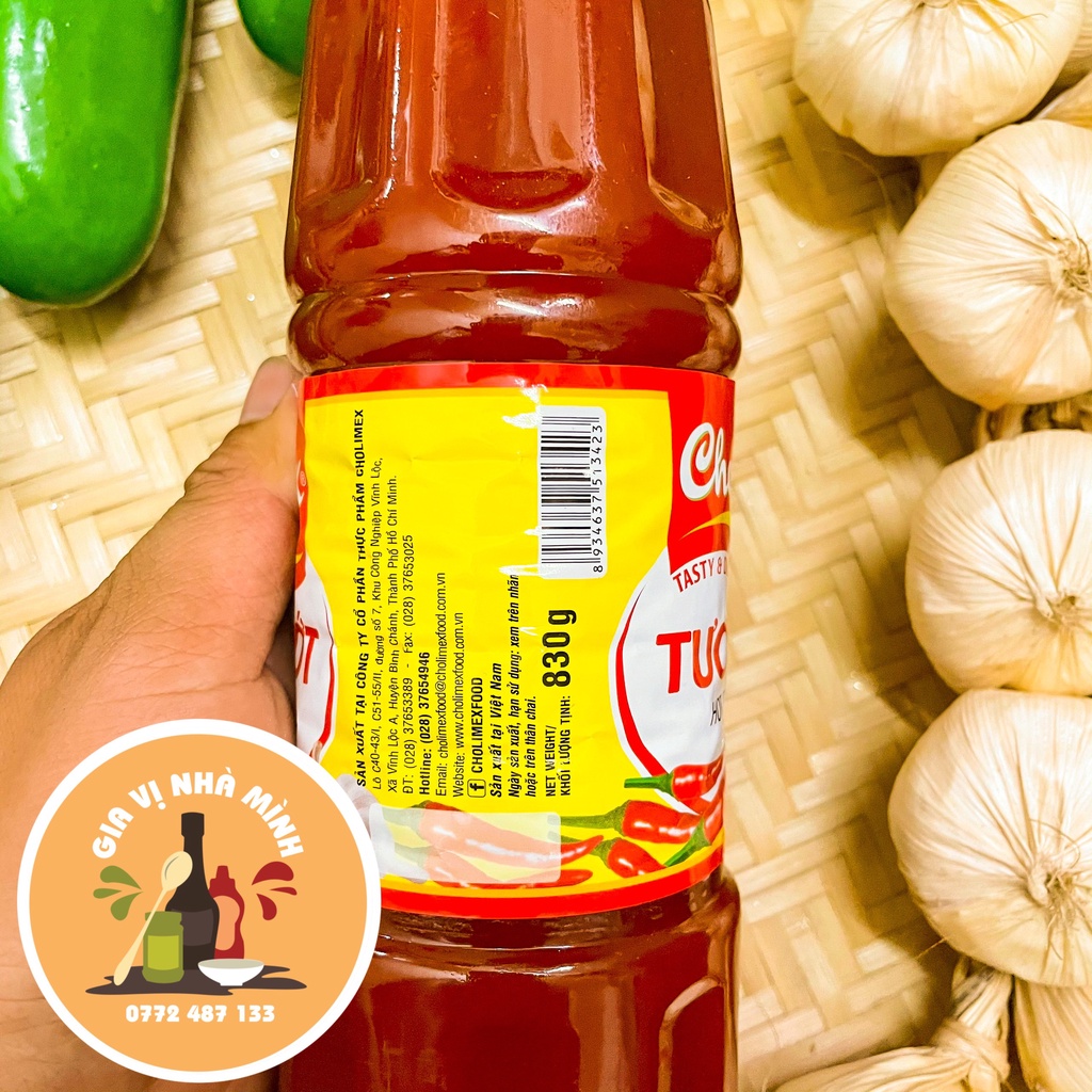 TƯƠNG ỚT  CHOLIMEX 830GR
