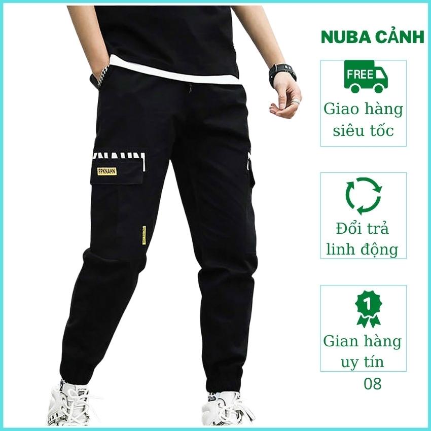 Quần jogger nam bo chân chất kaki co giãn 4 chiều, quần baggy NUCA 8