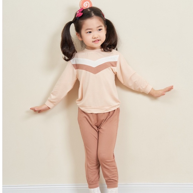 [La pomme thu đông 2022] Bộ quần áo dài tay bé trai bé gái Lapomme (13022,13017)