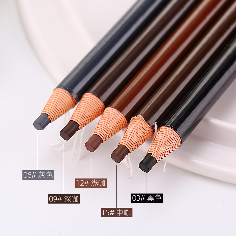 Cáp Eyebrow Pencil Không Thấm Nước Và Mồ Hôi Không Tẩy Trang Điểm Đẹp Bán Buôn Bút Chì