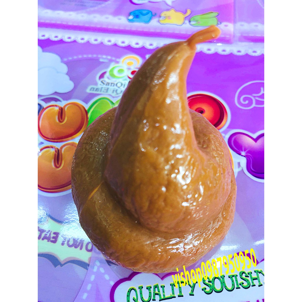 1 Cục shit nhựa dẻo phiên bản bầy nhầy  đồ chơi troll vui nhộn
