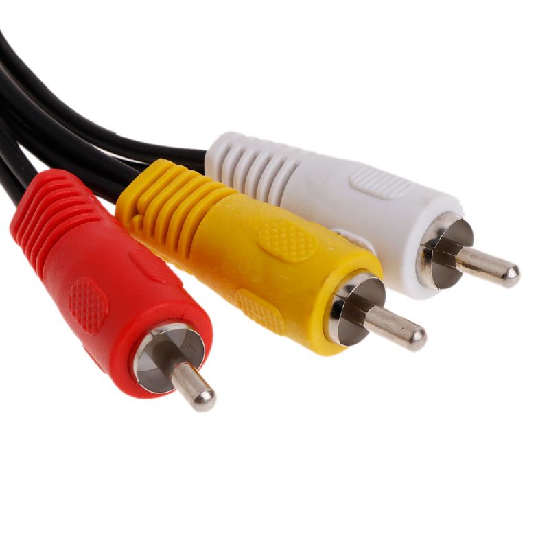 Dây Cáp Kết Nối 3 RCA Male Sang 6 RCA Female Cho Laptop