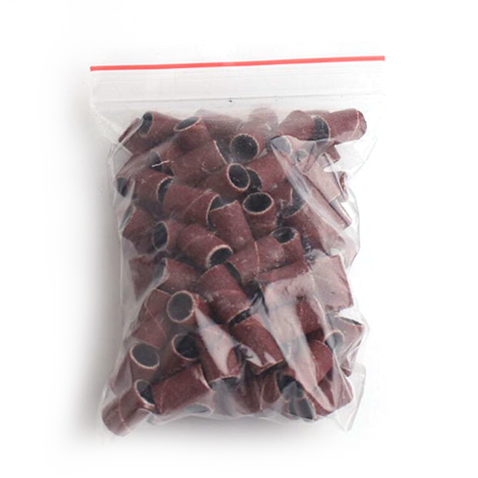 Đầu mài móng Nail Bộ 100 Đầu Mài Móng Tay 180 / 120 / 80 Grit 0603231