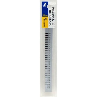 Cân điện tử shinwa 58698, thước đo đường nứt 15cm