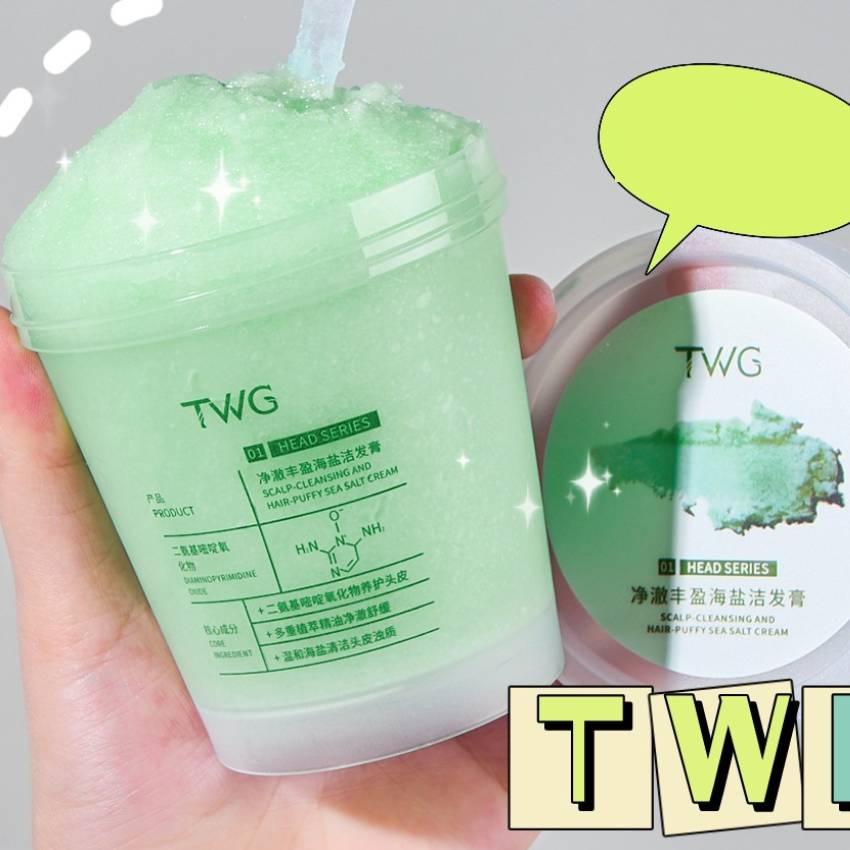 Tẩy tế bào chết tóc muối biển làm sạch gàu dầu gội tóc bết ngứa đầu chăm sóc tóc nội địa trung DANA