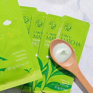 Mặt nạ matcha - trà xanh laikou