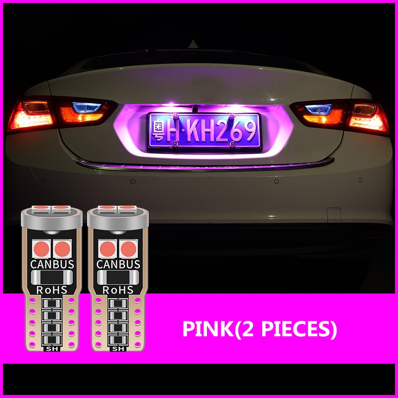 Bộ 2 Đèn LED T10 Canbus W5W 194 168 Cho Xe Hyundai i40 Getz Solaris Accent i30 ix35 Elantra Santa fe
