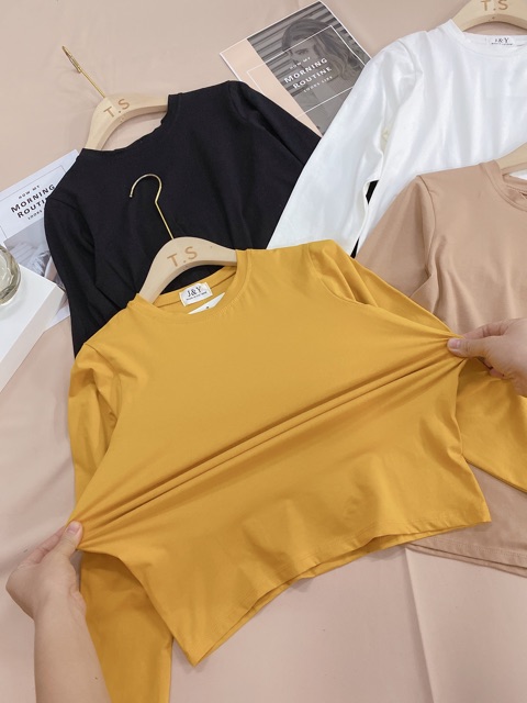 ÁO PHÔNG DÀI TAY CỔ TRÒN NỮ A55 | BigBuy360 - bigbuy360.vn