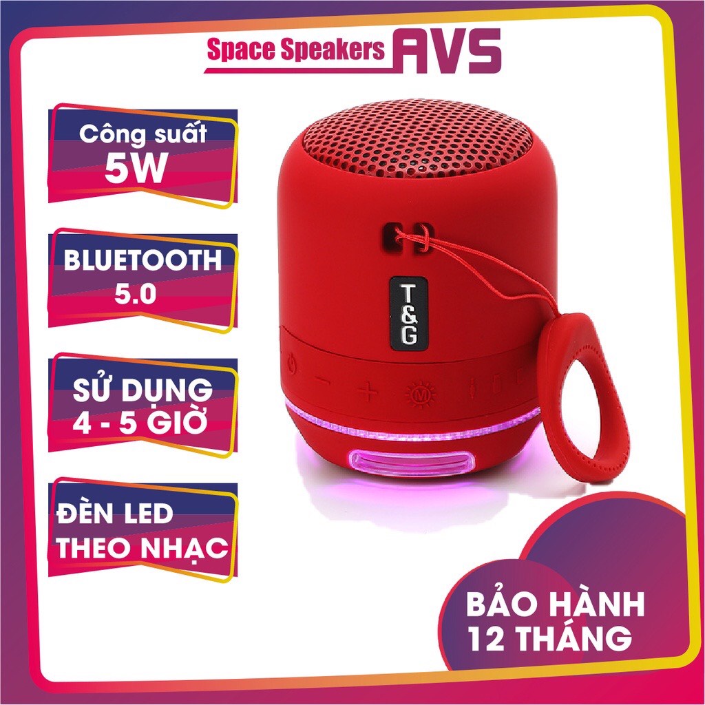 Loa Bluetooth Mini⚡TG 294 ⚡Hỗ Trợ TF -Loa Di Động Mini có MIC , Loa Nghe Nhạc Mini Đèn LED RGB ,USB - Bảo Hành 12 Tháng