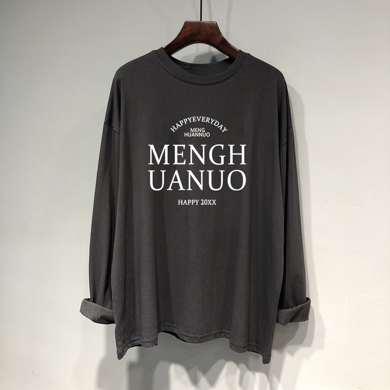 NRVP Áo Thun Nữ Dài Tay Dáng Rộng Phong Cách Hàn Quốc Mới