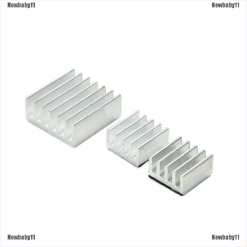 Set 3 Phụ Kiện Tản Nhiệt Bằng Nhôm Cho Raspberry Pi 2