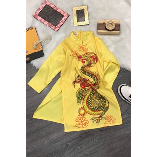 áo dài gấm lụa
