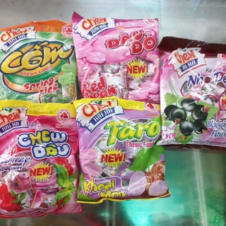 Kẹo ngon - kẹo chew candy taro hải hà gói 100g đủ vị