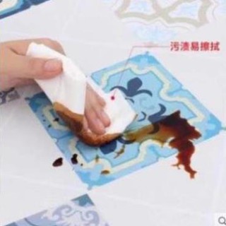 Decal Dán tường bếp hình hoa