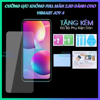 Kính Cường lực trong suốt 2.5D dành cho Vsmart Joy 4 Không Full Màn