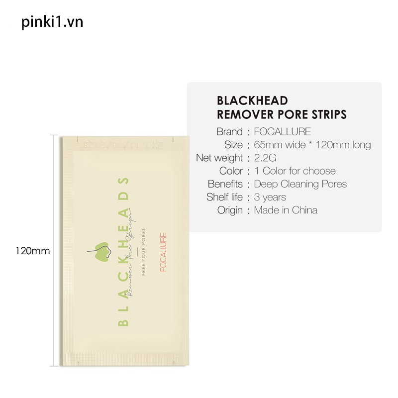 (Hàng Mới Về) Mặt Nạ Lột Mụn Đầu Đen Làm Sạch Sâu Thương Hiệu Focallure 2.2g | BigBuy360 - bigbuy360.vn