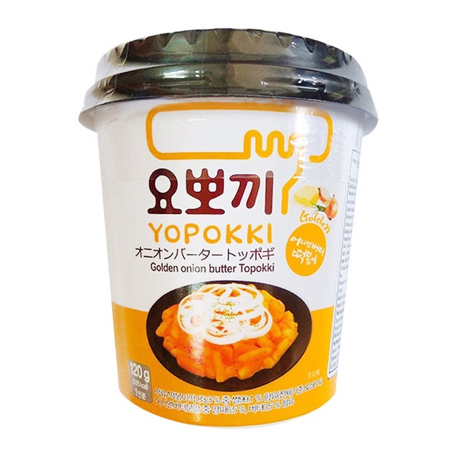 Bánh gạo Topokki các vị cốc 120-140g