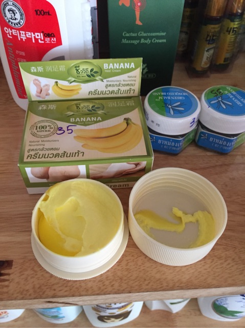 Kem Trị Nứt Gót Chân The Banana Cream Heels Thái Lan