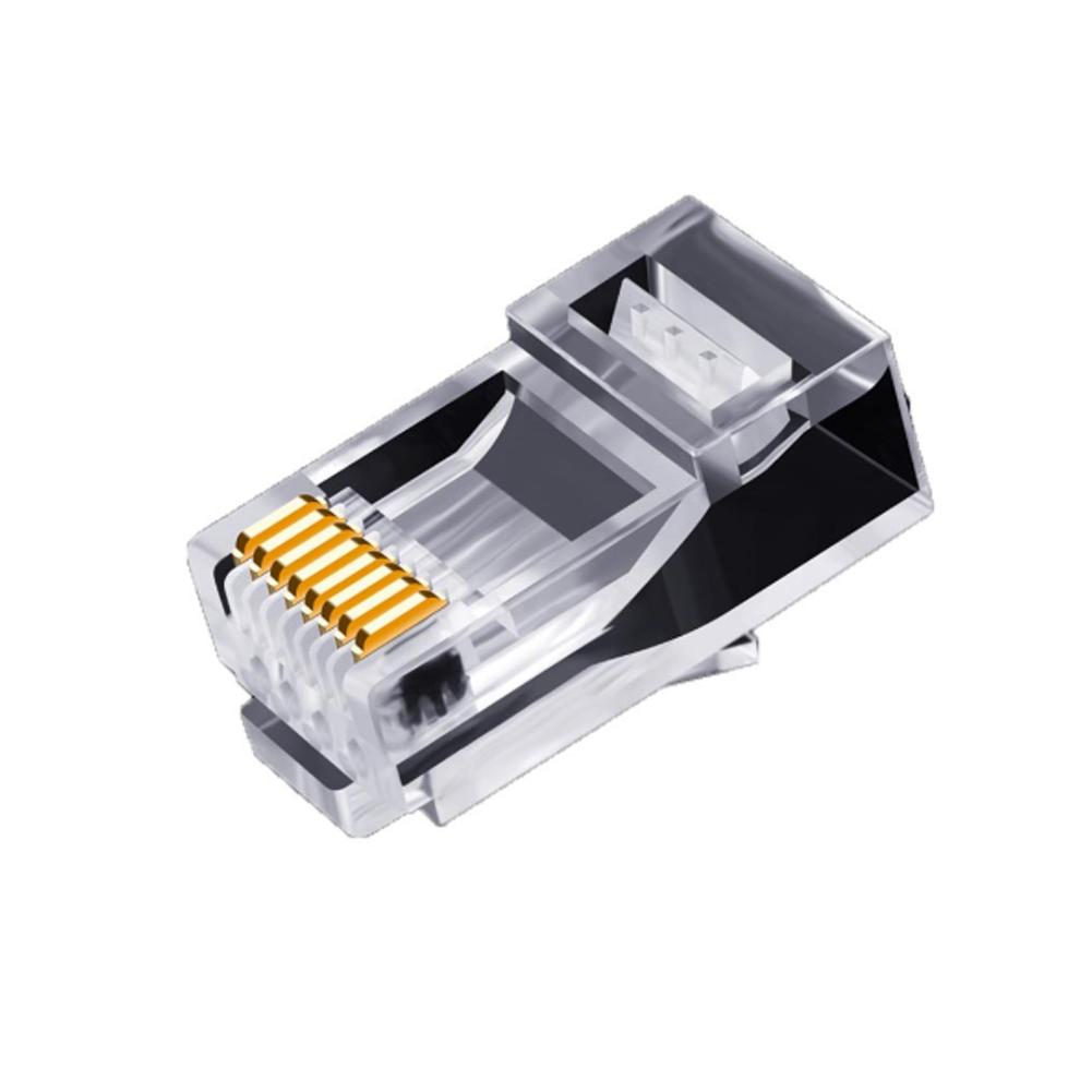 Đầu cắm mô-đun mạng RJ45 Đầu nối Cat6 CAT6e utp Đầu cắm mô-đun Rj45 không được che chắn