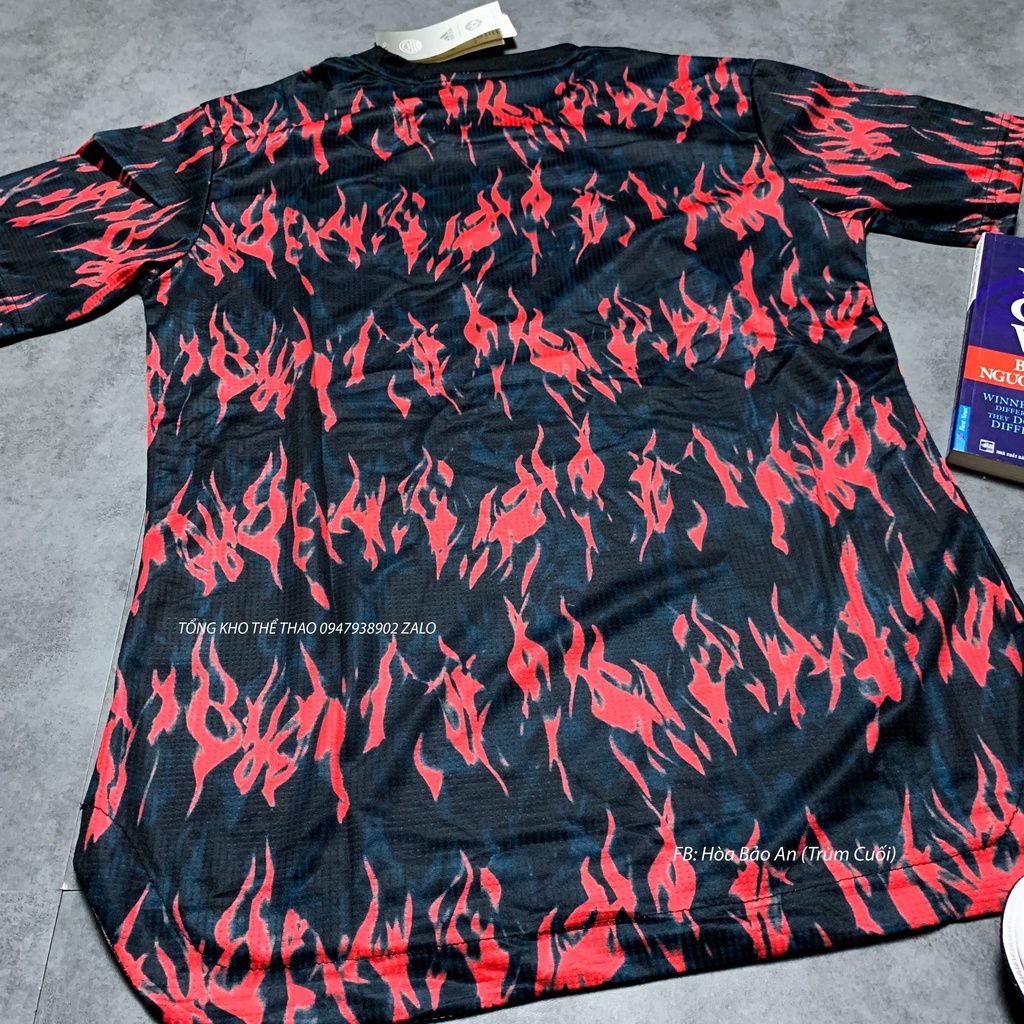 Áo Bóng Đá Manchester United Tezos đỏ lửa sân nhà 2022-2023