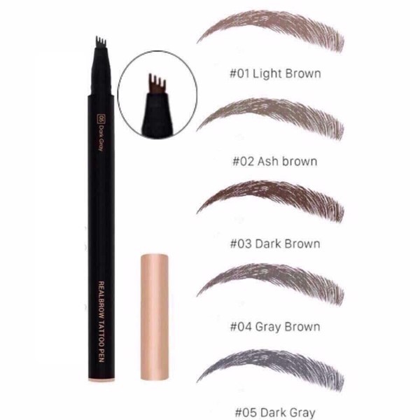 CHÌ MÀY VACOSI ĐỊNH HÌNH ĐA NĂNG 5ML ALL-IN-ONE DUAL EYEBROW SHAPE PEN