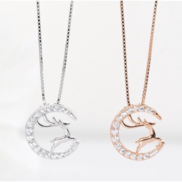 Dây chuyền nữ mạ bạc 925 đẹp thanh mảnh cao cấp trang sức CINLA DC041