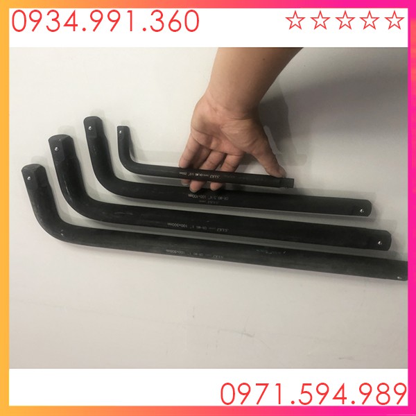 Tay công vặn lốp chữ L các kích thước từ 250mm đến 700mm, Tay công chữ L SAKI - Nhật Bản, Uy Tín, Giá Rẻ