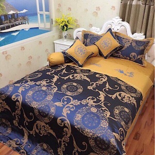 Siêu phẩm bộ satin gấm lụa