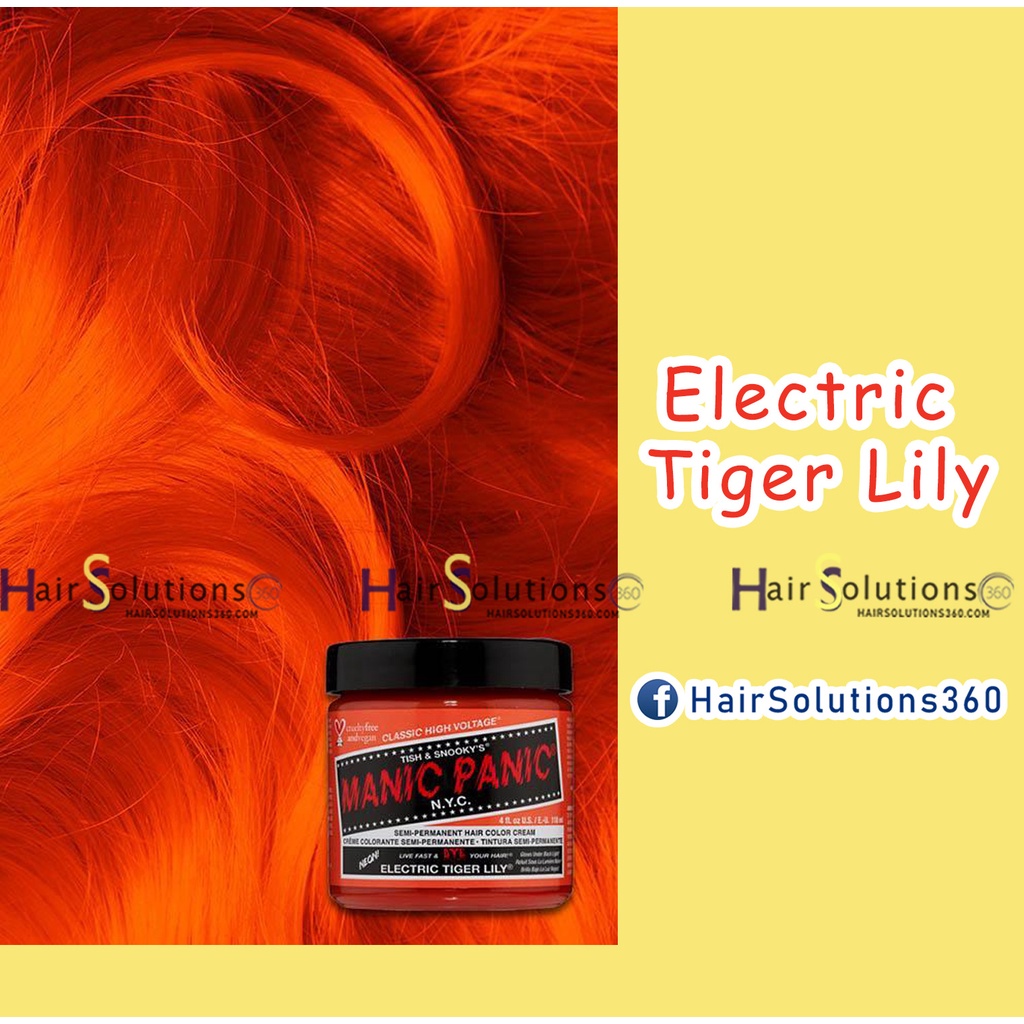 Thuốc nhuộm tóc Manic Panic Electric Tiger Lily - Hairsolutions360