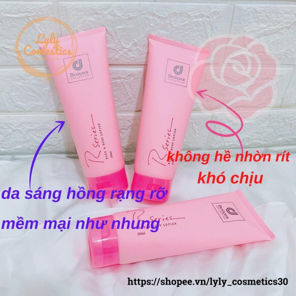 Dưỡng thể hương nước hoa Designer Collection R-Series Hand and Body lotion 200ml