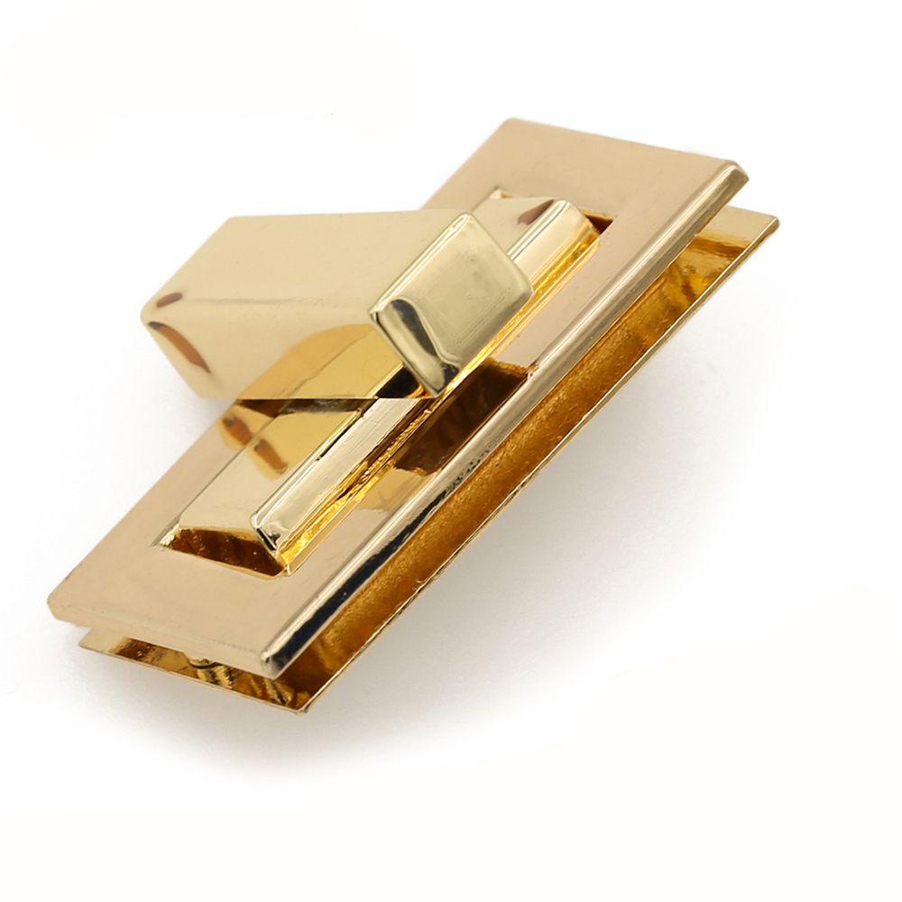 Khóa Cài Túi Xách Hình Chữ Nhật 4 Màu Chống Gỉ DIY