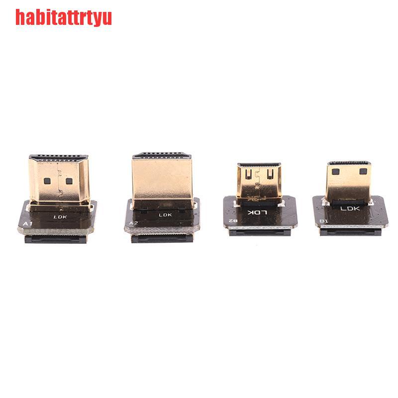 Đầu FPV Micro Mini HDMI gắn cáp phẳng FPC đổi góc tiện lợi