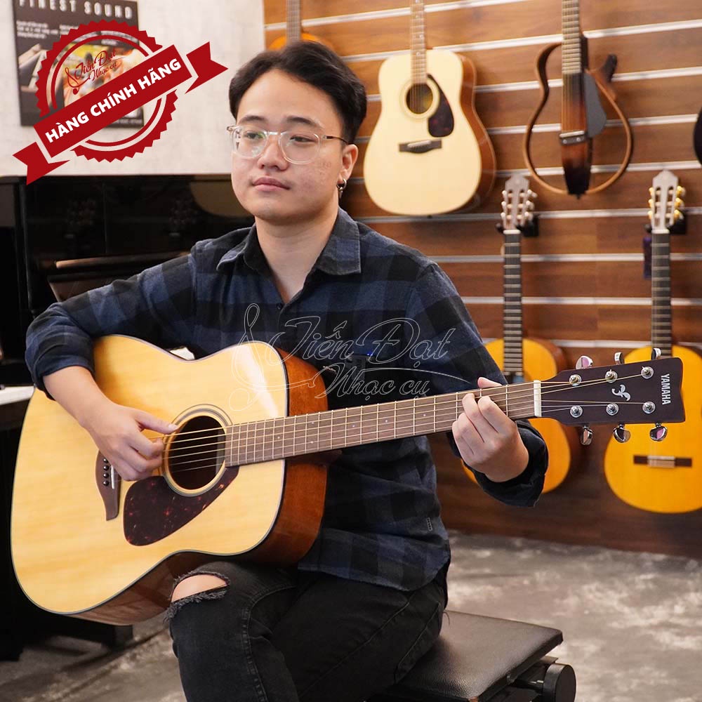 Đàn Guitar Acoustic Yamaha FG800 Âm Thanh Tự Nhiên, Được Chế Tạo Thủ Công Hoàn Hảo Phù Hợp Cho Người Mới Chơi