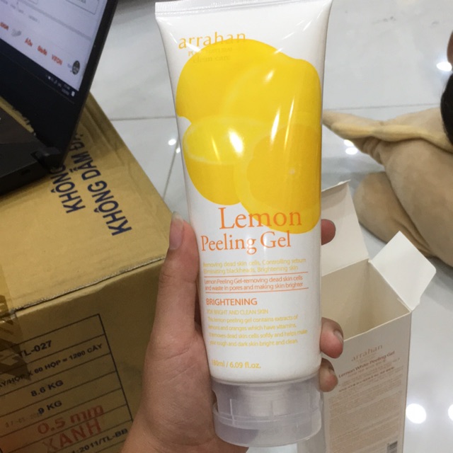 Tẩy tế bào chết lemon peeling Gel