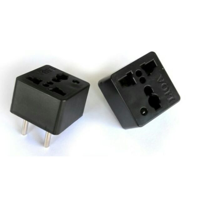 Ổ cắm 3 chấu sang 2 chấu Lioa (10A)