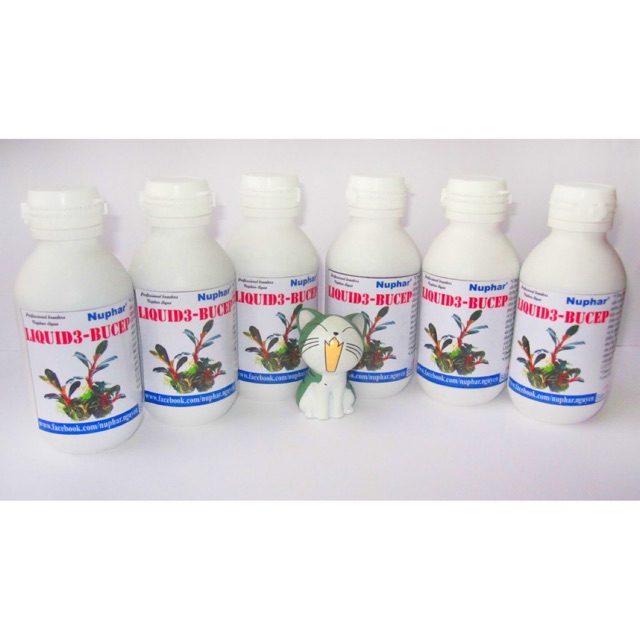 [NUPHAR] LIQUID 3 BUCEP - Phân Nước Cao Cấp Cho Bucep