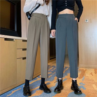 Quần baggy 2 khuy lệch