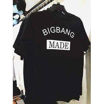 áo thun BIGBANG tay lỡ nhóm nhạc KPOP in theo yêu cầu
