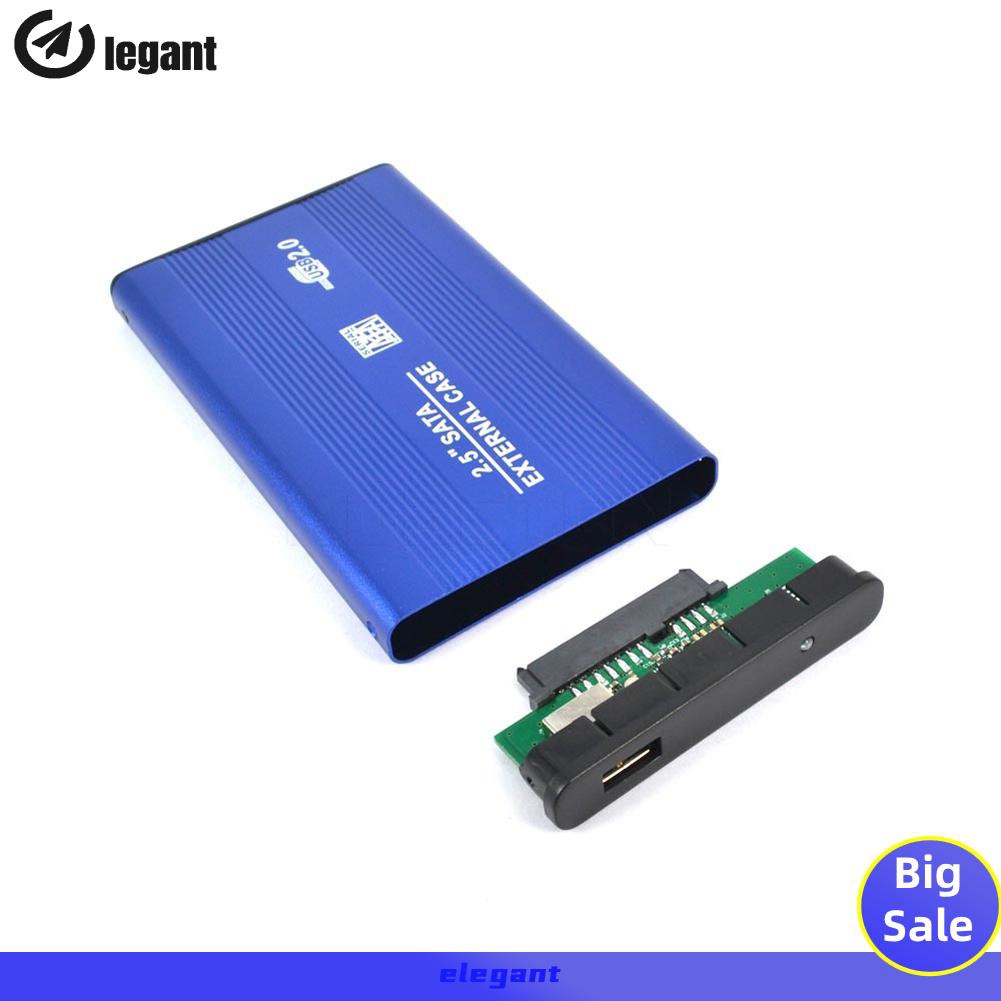 [NEW]2.5 Inch USB 2.0 SATA External Mobile Hard Disk Box Aluminum Alloy Shell | BigBuy360 - bigbuy360.vn