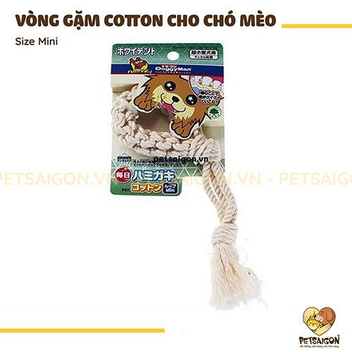 [CHÍNH HÃNG] VÒNG GẶM VẢI COTTON CHO CHÓ MÈO