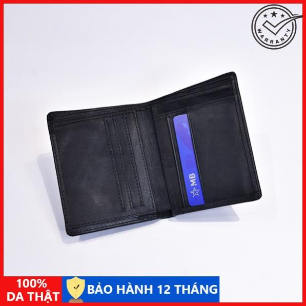 Ví Nam Đứng Da Bò Thật UDANY - VD1 Xịn