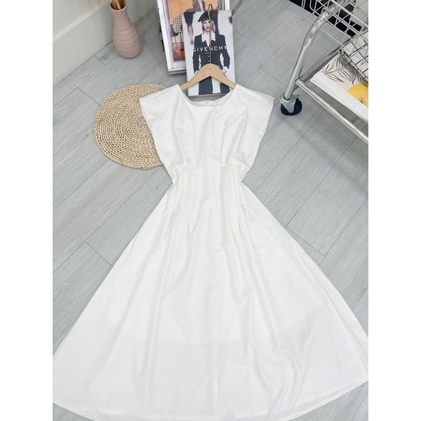 Đầm chiết ly eo con kiến