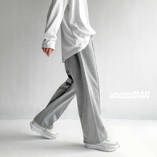 (Q59) Quần ống suông nam nữ phối xếp ly size M đến 5XL