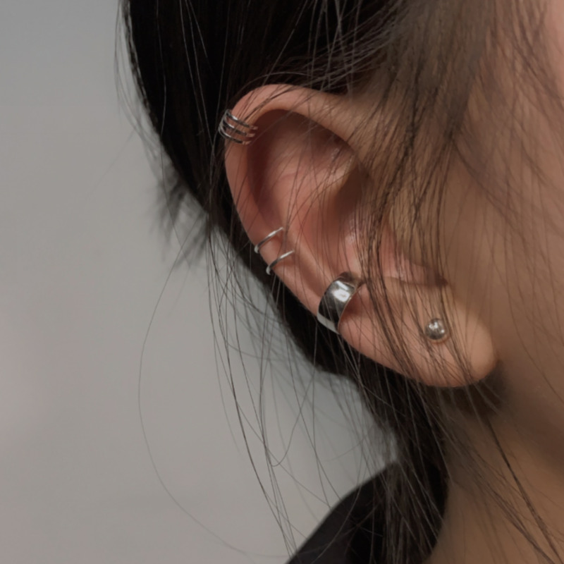 Bông tai kẹp tai thiết kế cá tính độc đáo hợp thời trang