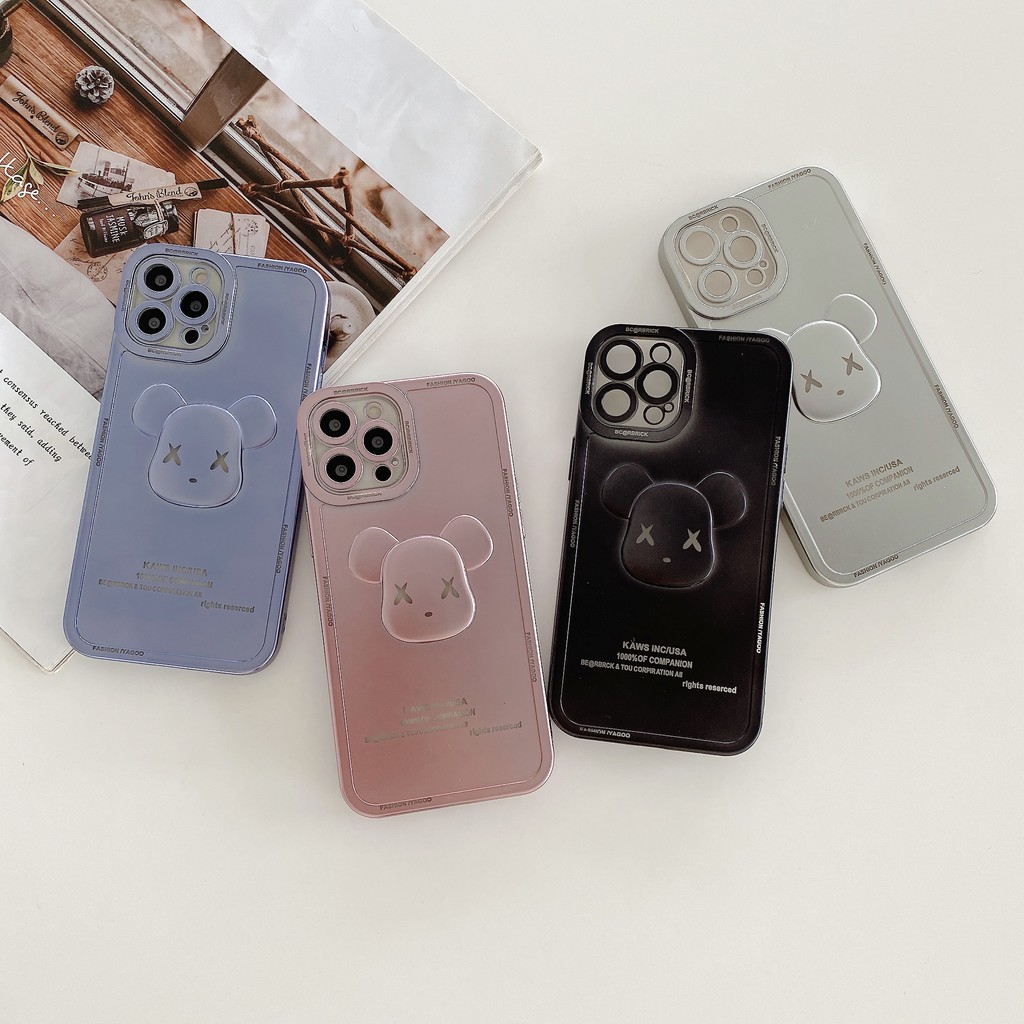 Ốp Điện Thoại Silicone Mềm Chống Sốc Thời Trang Cho iPhone XR XS Max 11 12 13 Pro Max 7 8 Plus