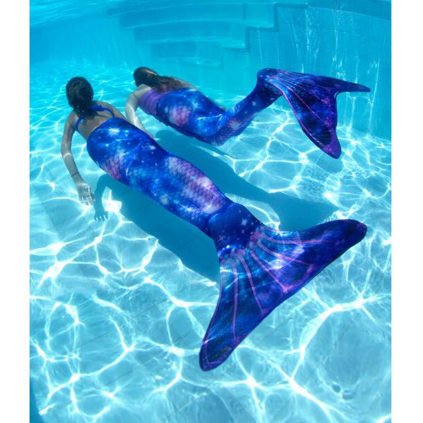 Bộ Đồ Bơi Đuôi Nàng Tiên Cá Nhiều Màu Dh41 Dành Cho Trẻ Em Và Người Lớn